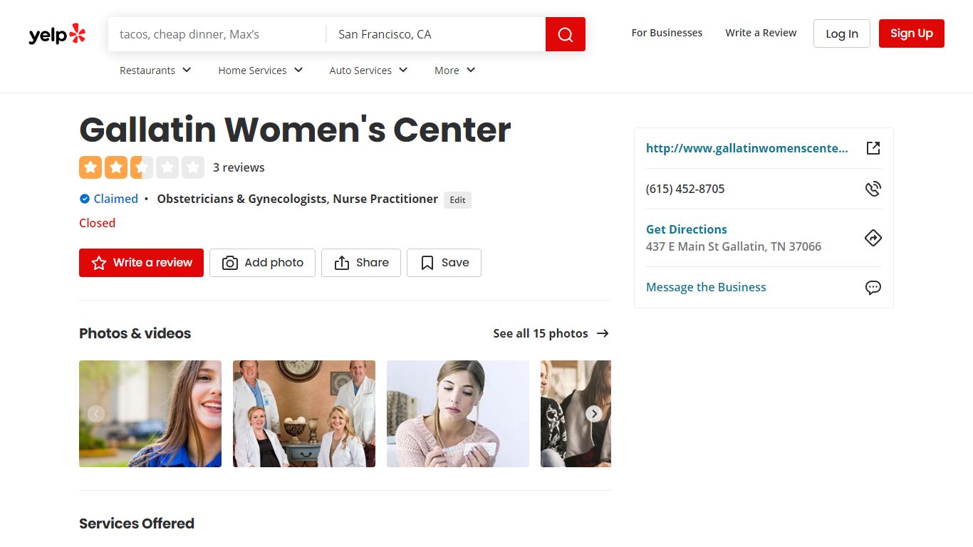 GALLATIN WOMEN’S CENTER - 15 Photos - Obstetricians & Gynecologists ...
